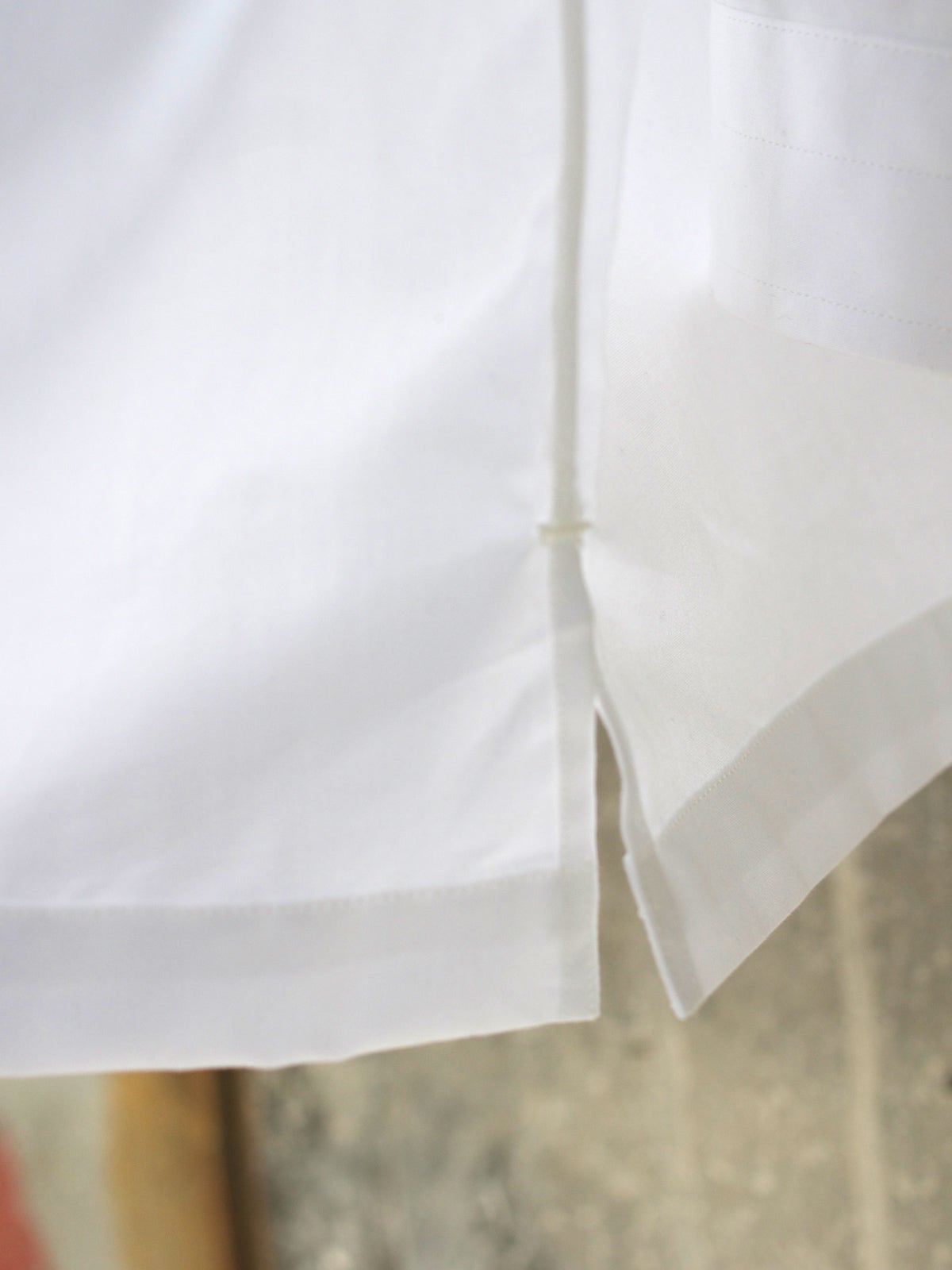 REI' PIN-TUCK DECONSTRUCTION BUSAM SHIRT - BROAD COTTON 1.1.1