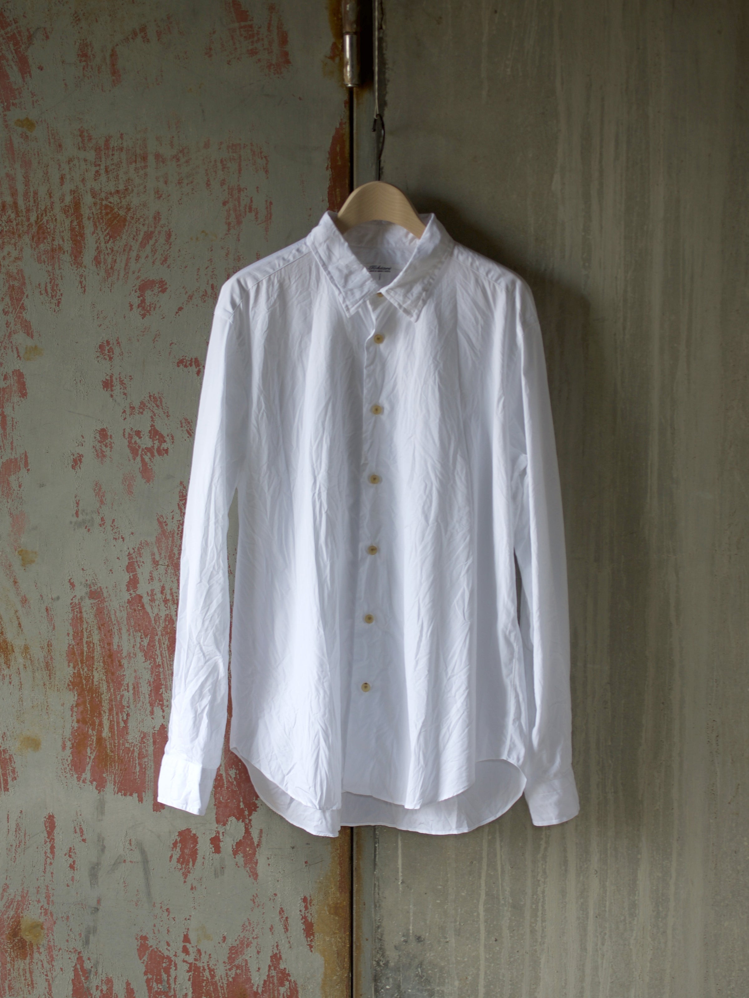 トップス Hikaru HIKARU' NAKED SHIRT - BROAD COTTON 2.0.0 WHITE | TOKIARI 時