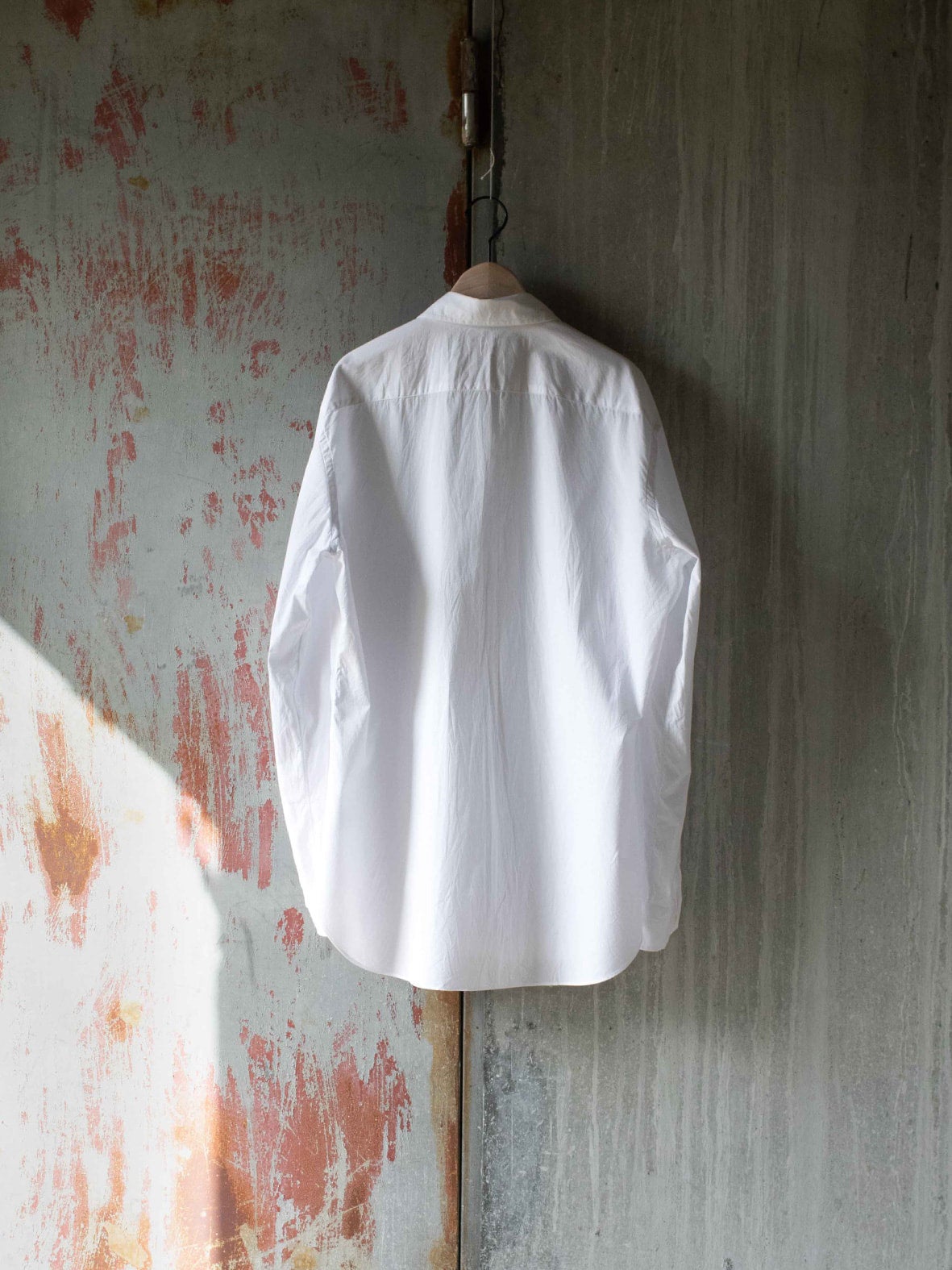 HIKARU' REGULAR COLLAR PURE NAKED SHIRT - BROAD COTTON 1.4.0
